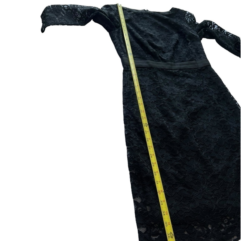 The Limited Lace Sheath Black Dress in Size 4 - Picture 7 of 13